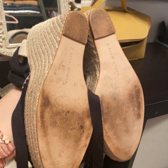 Zara lace up wedges (1485) - Picture 3 of 6